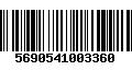 Código de Barras 5690541003360