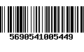 Código de Barras 5690541005449