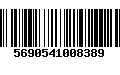 Código de Barras 5690541008389