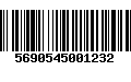 Código de Barras 5690545001232