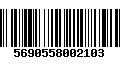 Código de Barras 5690558002103