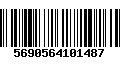 Código de Barras 5690564101487