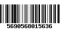 Código de Barras 5690568015636