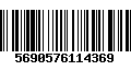 Código de Barras 5690576114369