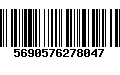 Código de Barras 5690576278047