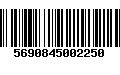 Código de Barras 5690845002250