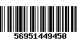 Código de Barras 56951449450