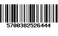 Código de Barras 5700382526444