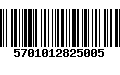 Código de Barras 5701012825005