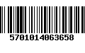 Código de Barras 5701014063658