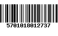 Código de Barras 5701018012737