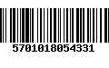 Código de Barras 5701018054331