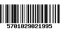 Código de Barras 5701029021995