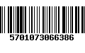 Código de Barras 5701073066386