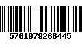 Código de Barras 5701079266445