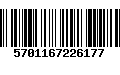 Código de Barras 5701167226177