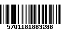 Código de Barras 5701181883288