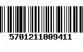 Código de Barras 5701211009411