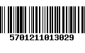 Código de Barras 5701211013029