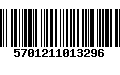 Código de Barras 5701211013296