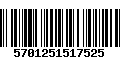 Código de Barras 5701251517525