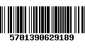 Código de Barras 5701390629189