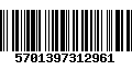 Código de Barras 5701397312961