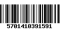 Código de Barras 5701410391591