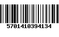 Código de Barras 5701410394134