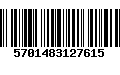 Código de Barras 5701483127615