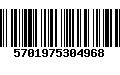 Código de Barras 5701975304968