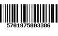 Código de Barras 5701975803386