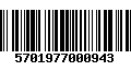 Código de Barras 5701977000943