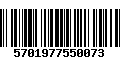 Código de Barras 5701977550073