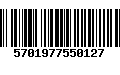 Código de Barras 5701977550127