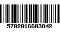 Código de Barras 5702016603842