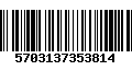 Código de Barras 5703137353814