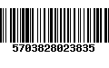 Código de Barras 5703828023835