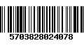 Código de Barras 5703828024078