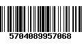 Código de Barras 5704089957068