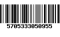 Código de Barras 5705333050955