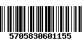 Código de Barras 5705830601155