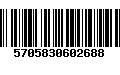 Código de Barras 5705830602688