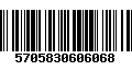 Código de Barras 5705830606068