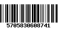 Código de Barras 5705830608741