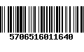 Código de Barras 5706516011640