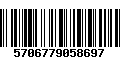 Código de Barras 5706779058697