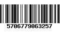 Código de Barras 5706779063257