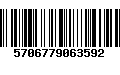 Código de Barras 5706779063592