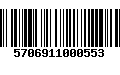 Código de Barras 5706911000553